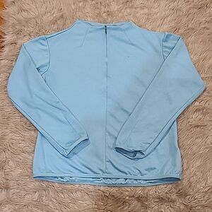 Nike vintage light blue logo‎ long sleeve quarter zip size xs